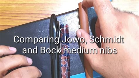 Easy: JoWo, Bock, and TWSBI Interchangeable Nib Units. . Jowo and bock vs schmidt